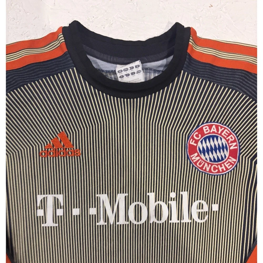 Adidas Bayern Munich 2003-04 Goalkeeper Mens L Oliver Kahn Soccer Jersey Shirt